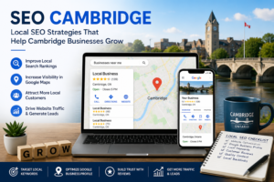 SEO Cambridge helping local businesses improve Google rankings and attract more customers.